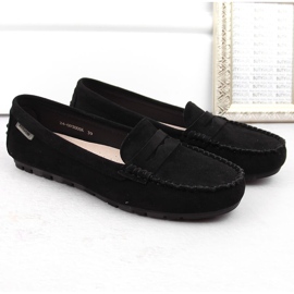 Mocasines mujer ante negro Potocki 09300 5