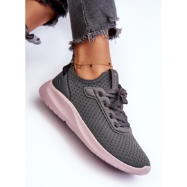 Zapatillas Deportivas Mujer Sneakers 4F 4FRSS24FLOWF055 Gris Oscuro 1