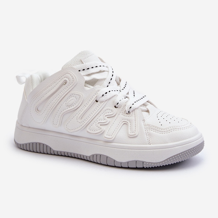 Deportivas Mujer Piel Ecológica Blanco Berilla 1