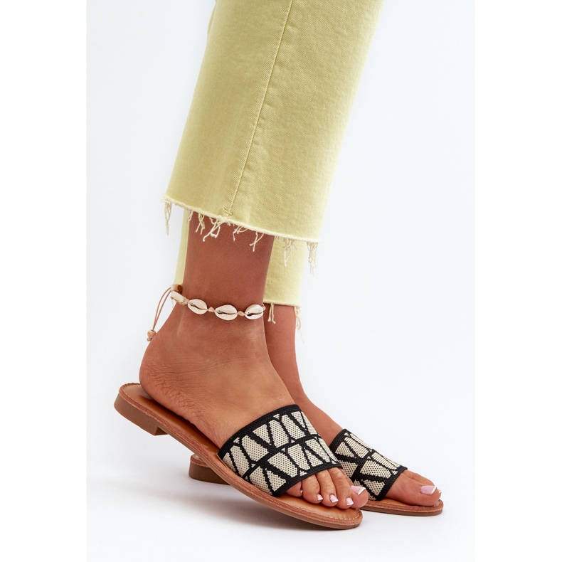 Chanclas Planas de Mujer Negro Traivea 2