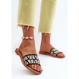 Chanclas Planas de Mujer Negro Traivea 3