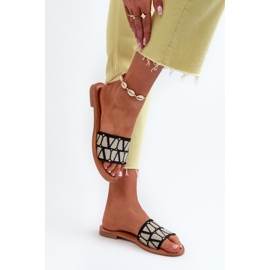 Chanclas Planas de Mujer Negro Traivea 6
