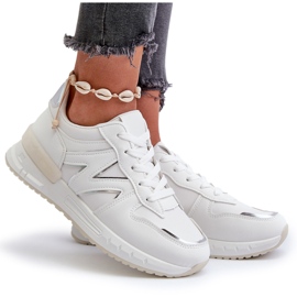 Zapatillas Deportivas de Mujer Confeccionadas en Piel Ecológica Blancas Kaimans blanco 9