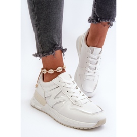 Zapatillas Deportivas de Mujer Confeccionadas en Piel Ecológica Blancas Kaimans blanco 4