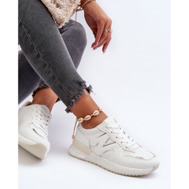 Zapatillas Deportivas de Mujer Confeccionadas en Piel Ecológica Blancas Kaimans blanco 8