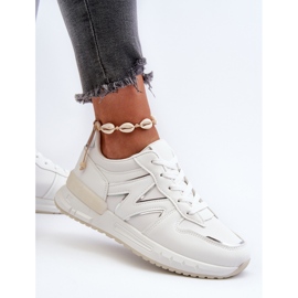 Zapatillas Deportivas de Mujer Confeccionadas en Piel Ecológica Blancas Kaimans blanco 5