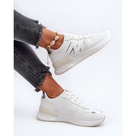 Zapatillas Deportivas de Mujer Confeccionadas en Piel Ecológica Blancas Kaimans blanco 7