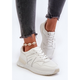 Zapatillas Deportivas de Mujer Confeccionadas en Piel Ecológica Vinelli Blancas blanco 4