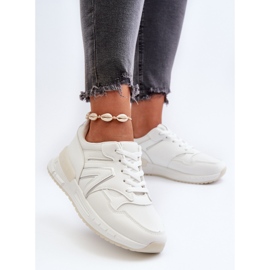 Zapatillas Deportivas de Mujer Confeccionadas en Piel Ecológica Vinelli Blancas blanco 3