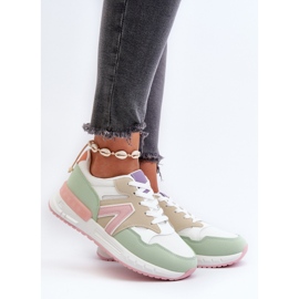 Zapatillas Deportivas de Mujer Confeccionadas en Piel Ecológica Vinelli Multicolor 2