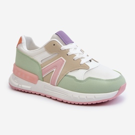 Zapatillas Deportivas de Mujer Confeccionadas en Piel Ecológica Vinelli Multicolor 1