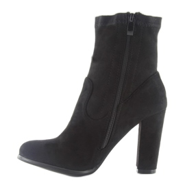 Otoño tacones altos A921 negro 1