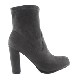 Otoño tacones altos A921 gris 1