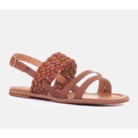 Marco Shoes sandalias Lecce marrón 1