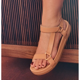 Marco Shoes sandalias minori beige 6