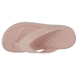 Chanclas Crocs Getaway Platform Flip 209410-6UR beige 2