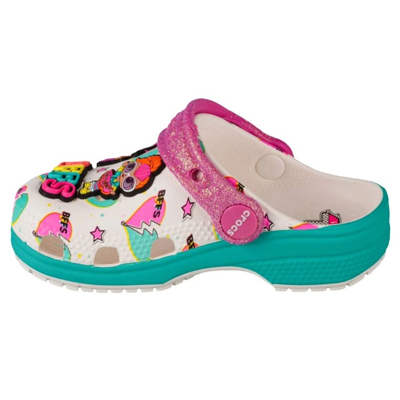 Zueco clásico para niños Crocs Lol Surprise Bff 209472-100 blanco 1