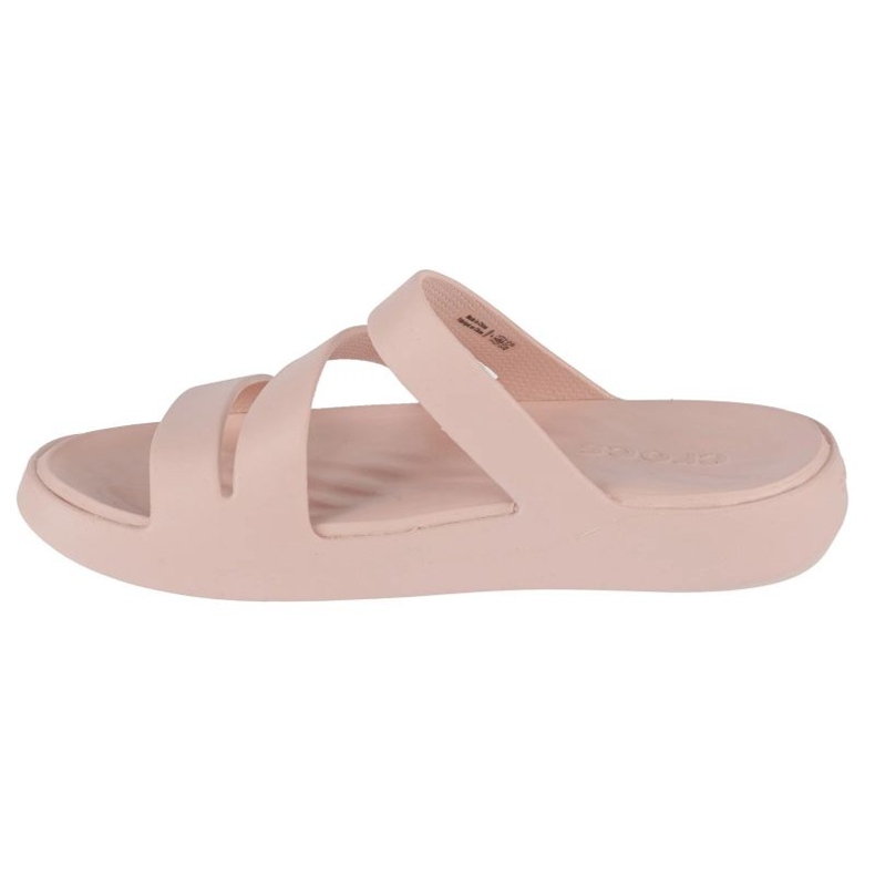 Chanclas Crocs Getaway Strappy Sandal 209587-6UR beige 1