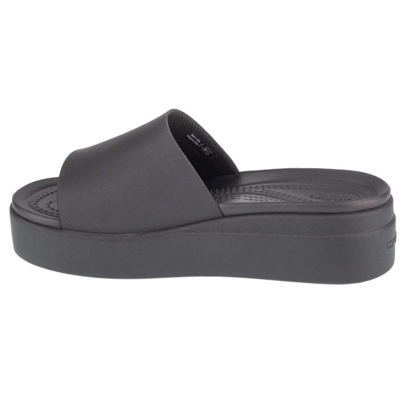 Chanclas Crocs Brooklyn Platform Slide 208728-001 negro 1