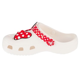 Chanclas Crocs Disney Minnie Mouse 208711-119 blanco 1