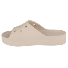 Chanclas Crocs Classic Platform Slide 208180-2Y2 beige 1