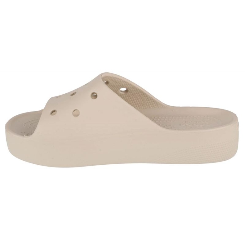Chanclas Crocs Classic Platform Slide 208180-2Y2 beige 1