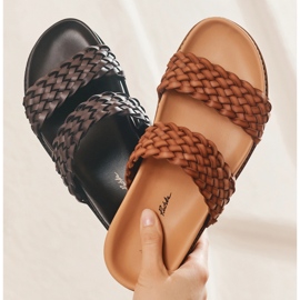 Marco Shoes Chanclas Scanno marrón 7