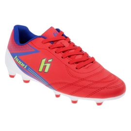 Botas de fútbol Huari Octubri Teen Jr 92800402376 rojo 2