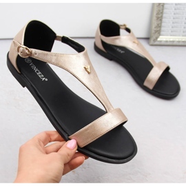 Sandalias mujer doradas Vinceza 17322 dorado 4