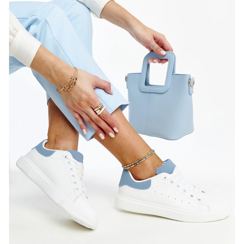 Zapatillas con plataforma Ariam blancas blanco 1