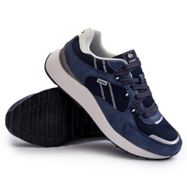 INBLU Zapatillas Deportivas Hombre Sneakers IU000006 Azul Marino 7