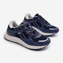INBLU Zapatillas Deportivas Hombre Sneakers IU000006 Azul Marino 6