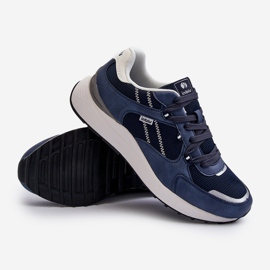 INBLU Zapatillas Deportivas Hombre Sneakers IU000006 Azul Marino 3