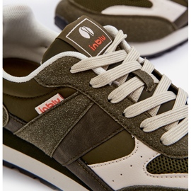 Zapatillas de Hombre INBLU IU000005 Verde oscuro 4