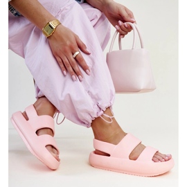 Sandalias Attiana rosa rosado 1