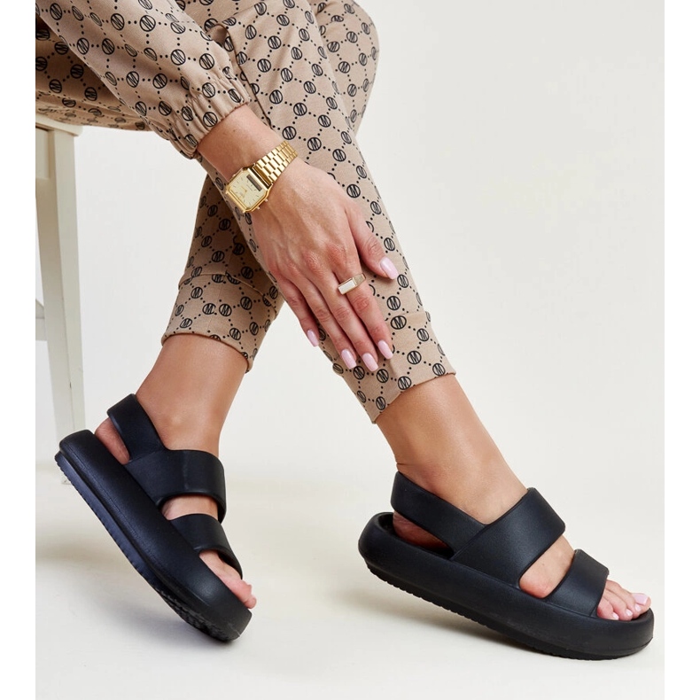 Sandalias Attiana negras negro 1