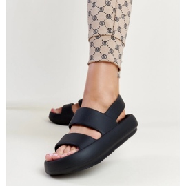 Sandalias Attiana negras negro 2