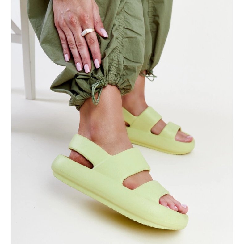 Sandalias Attiana verdes 1 Sandalias Attiana verdes 1