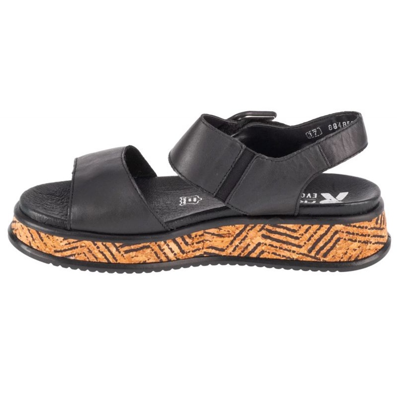 Sandalias Rieker W W0800-00 negro 2