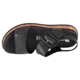 Sandalias Rieker W W0800-00 negro 3