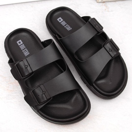 Chanclas de espuma para mujer con hebillas, negro Big Star NN274A750 4