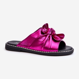 Chanclas Planas Mujer Fucsia Nelvira rosa 1