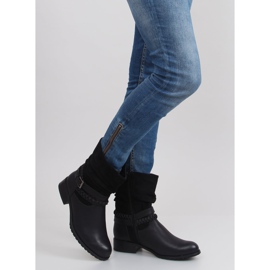 Botas estilo militar 632-pa negro 4