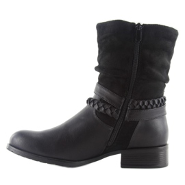 Botas estilo militar 632-pa negro 2