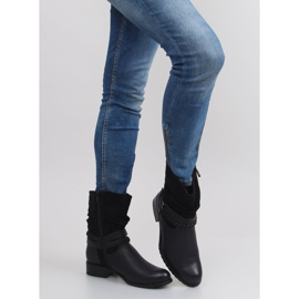 Botas estilo militar 632-pa negro 7