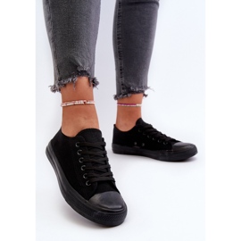 Zapatillas Bajas Clásicas Mujer Negro Caelira 3