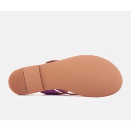 Marco Shoes chanclas bari rosado 3