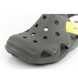 Sandalias de espuma Crocs Swiftwater 204021-08I verde 2