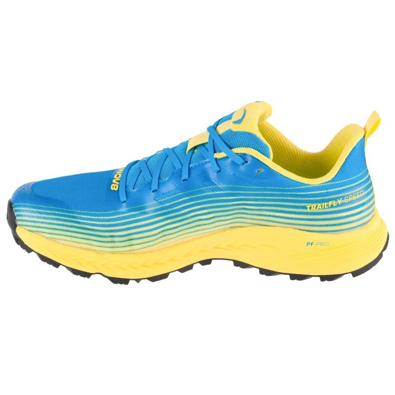 Zapatillas para correr Inov-8 Trailfly Speed ​​M 001150-BLYW-W-01 azul 1