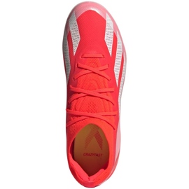 Zapatillas de fútbol Adidas X Crazyfast Elite Fg Jr IF0670 rojo 1